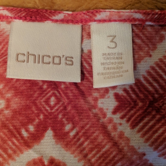 2/$10 Chico's sleeveless top - Picture 2 of 3